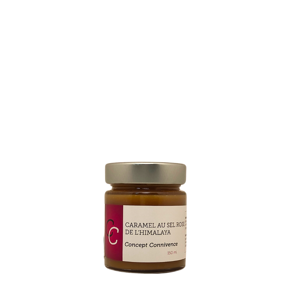 Caramel au sel rose de l'Himalaya